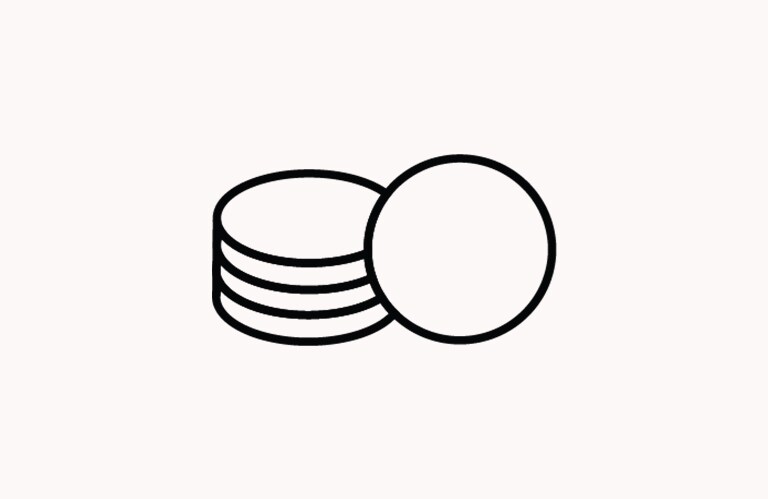 Coins icon.