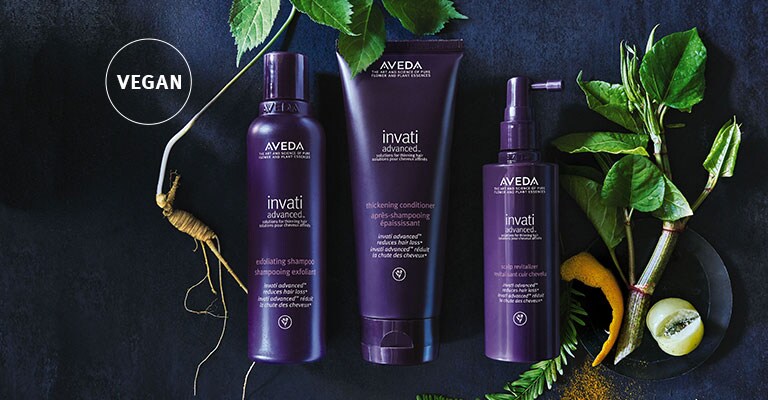 Invati Advanced Hair Loss Treatment Thinning Hair Shampoos Aveda