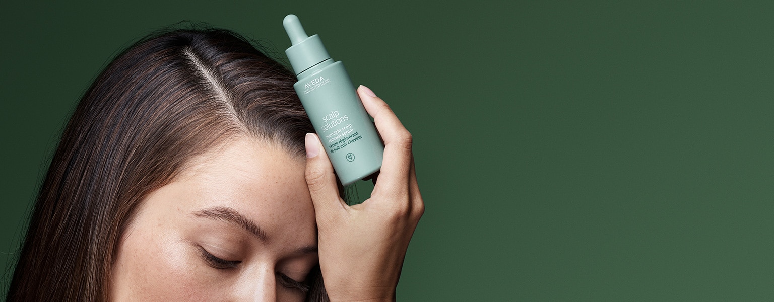 Healthy looking hair starts with a hydrated scalp.