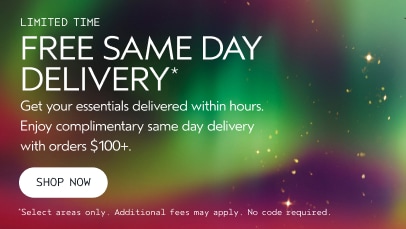 FREE SAME DAY DELIVERY