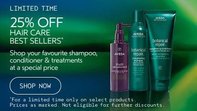 25% off Hair Care Best Sellers* Shop your favourite shampoo, conditioner & treatments at  a special price.