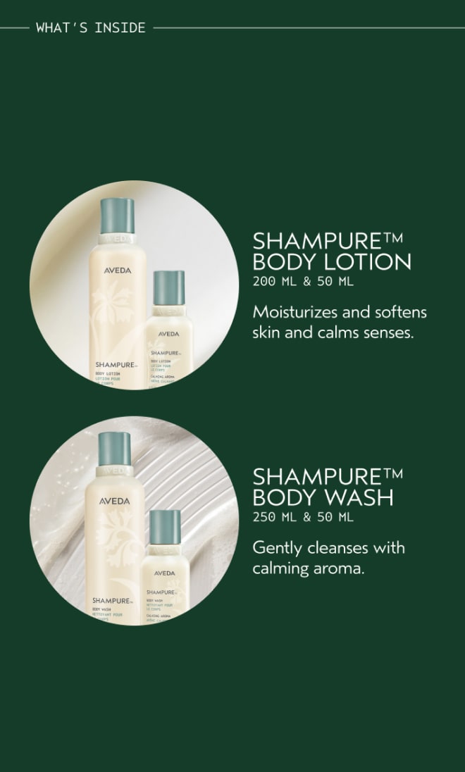 Gift of Tranquility Shampure™ Body Set, 4-piece set