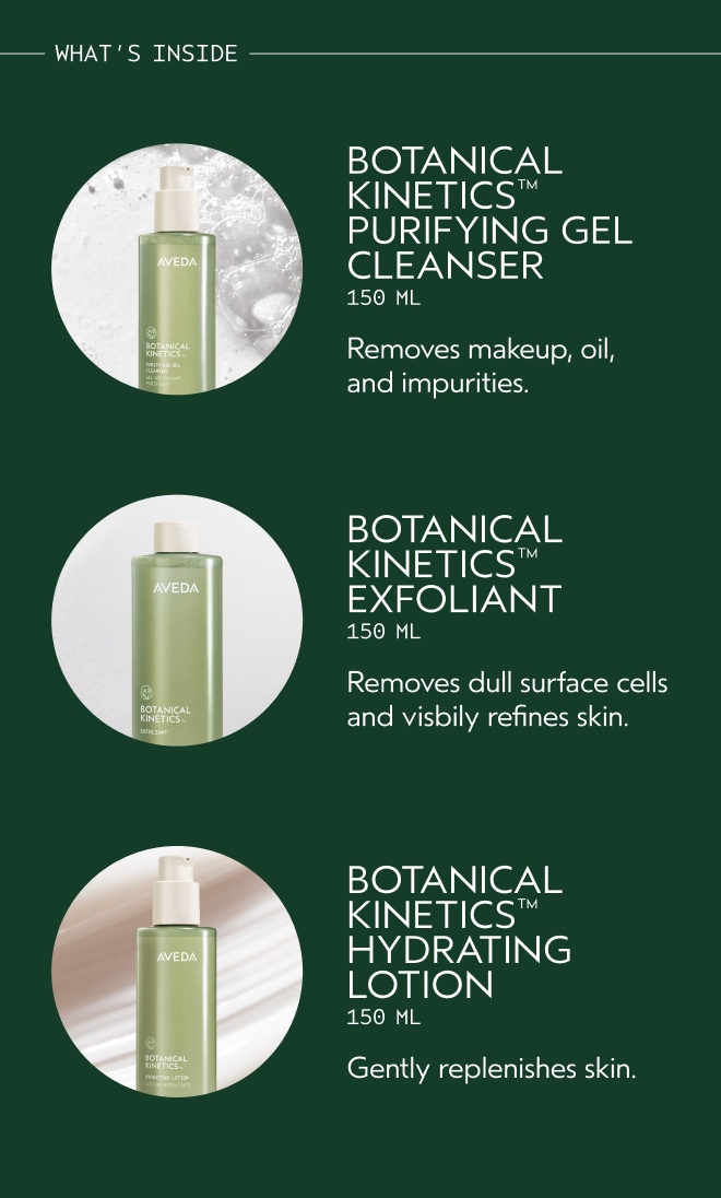 Gift of Renewal Botanical Kinetics™ Essentials Skin Care Set, 3-piece set
