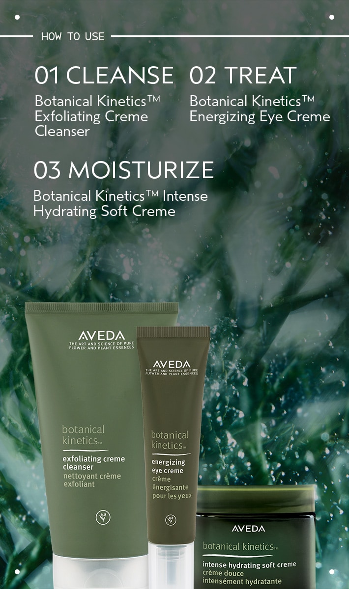 botanical kinetics<span class="trade">&trade;</span> exfoliating creme cleanser