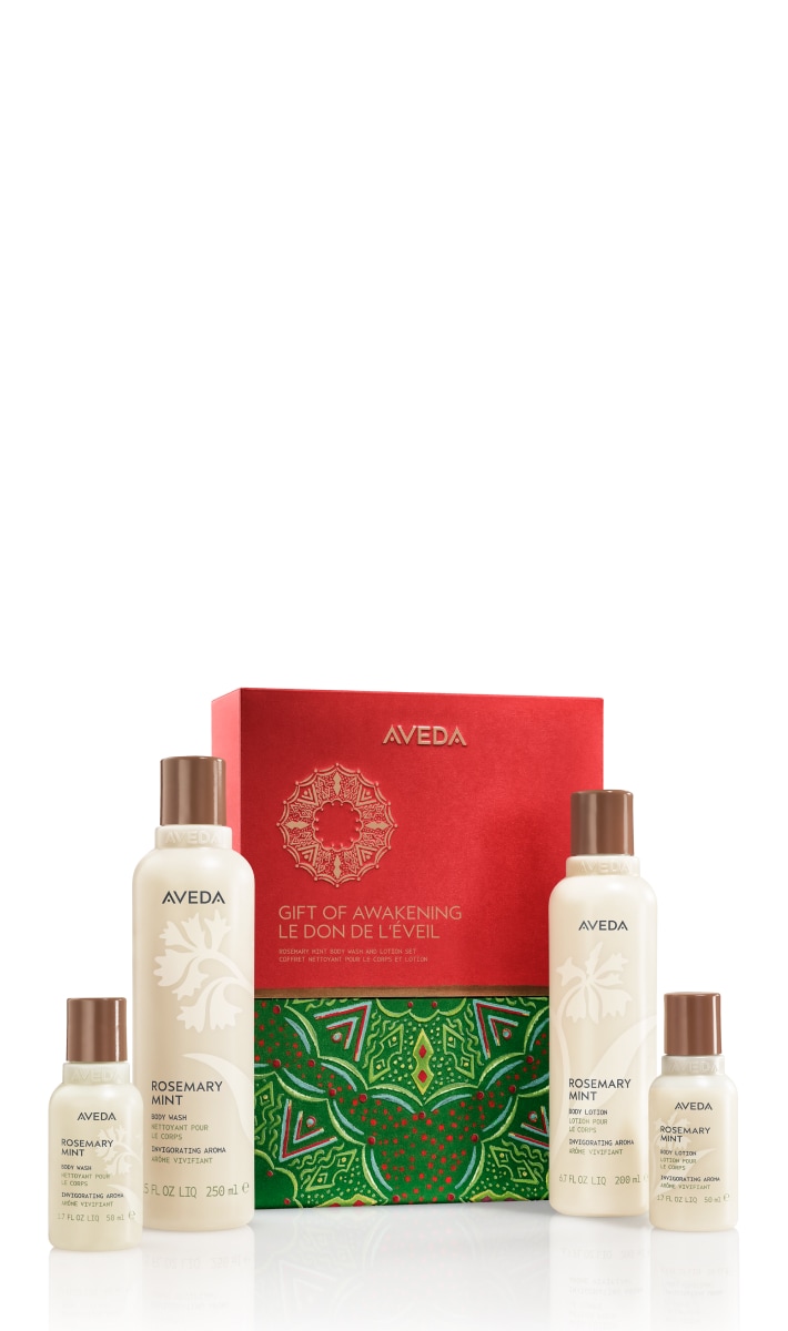 Gift of Awakening Rosemary Mint Body Set