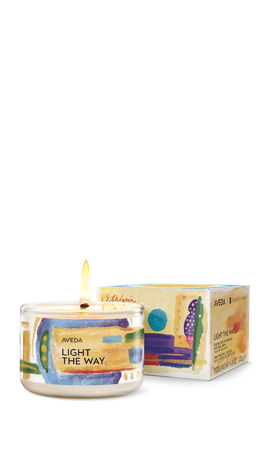 Limited-Edition Light The Way™ Vegan Soy Wax Candle with Rosemary Mint Aroma